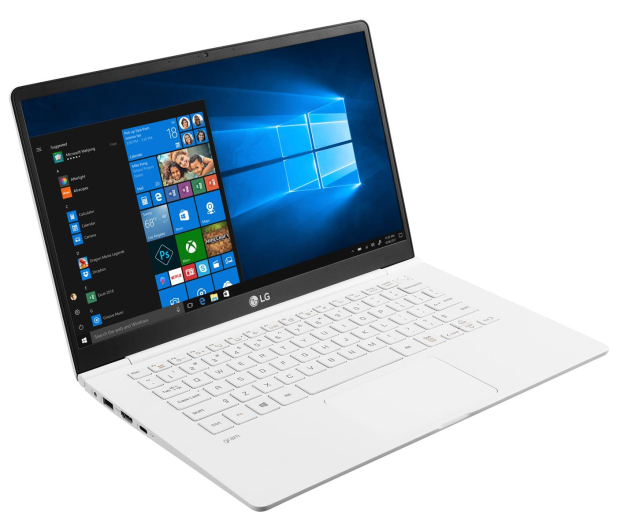 LG GRAM 14Z990 i5-8265U/8GB/256/Win10 biały - 543958 - zdjęcie 3